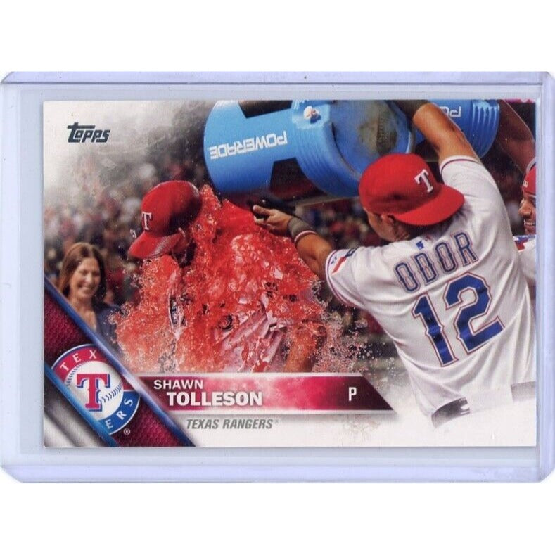 2016 Texas Rangers Shawn Tolleson Topps #688