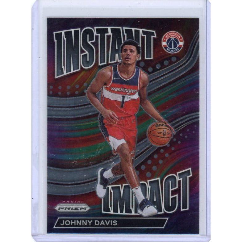 2022-23 Washington Wizards Johnny Davis Panini Prizm Instant Impact #13