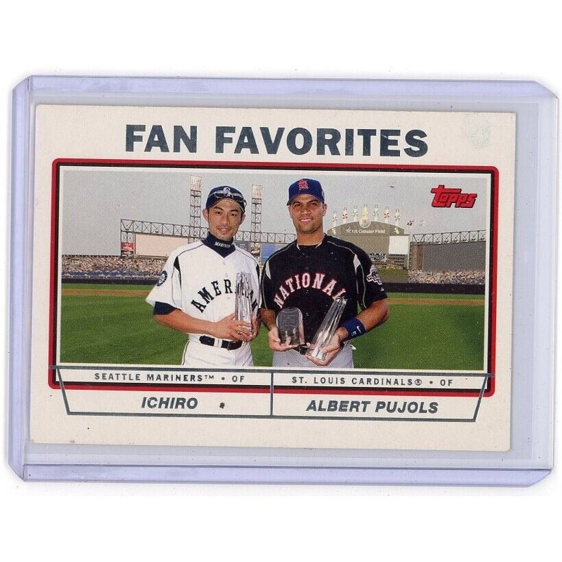 2004 (Ichiro / Albert Pujols) Topps Fan Favorites #694