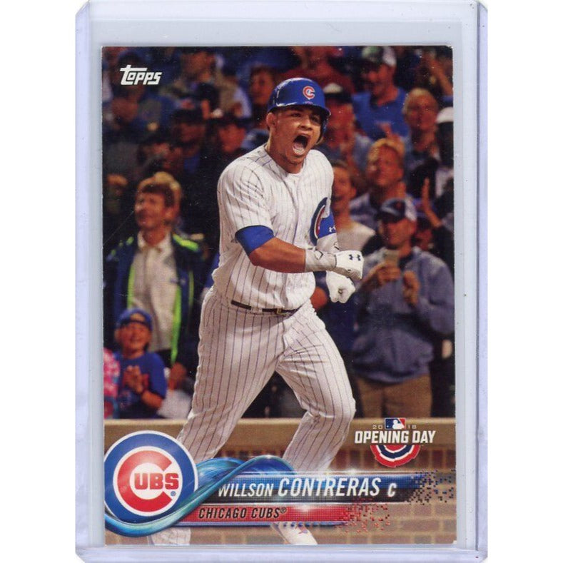 2018 Chicago Cubs Wilson Contreras Topps Opening Day #23