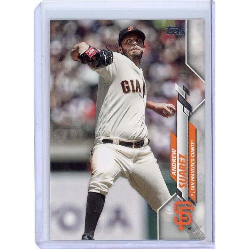 2020 San Francisco Giants Andrew Suarez Topps Update #U-217