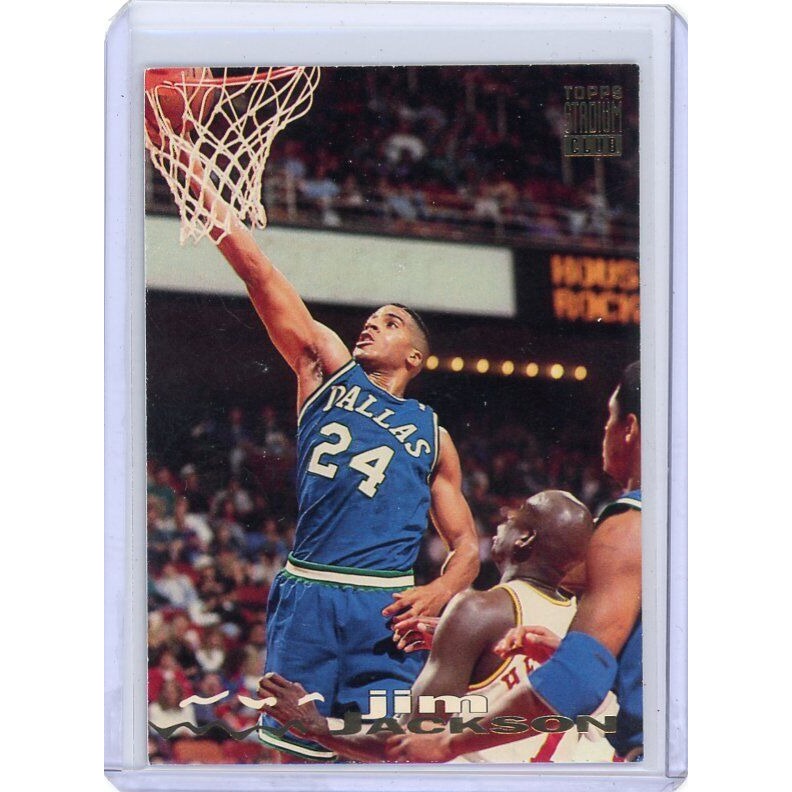 1993-94 Dallas Mavericks Jim Jackson Stadium Club #326