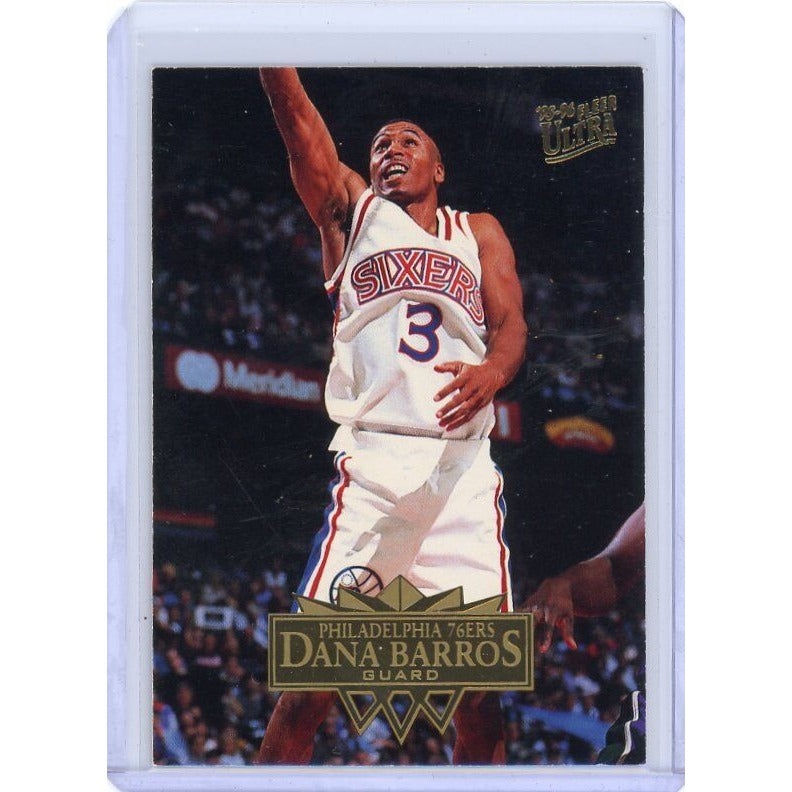 1995-96 Philadelphia 76ers Dana Barros Fleer Ultra #131