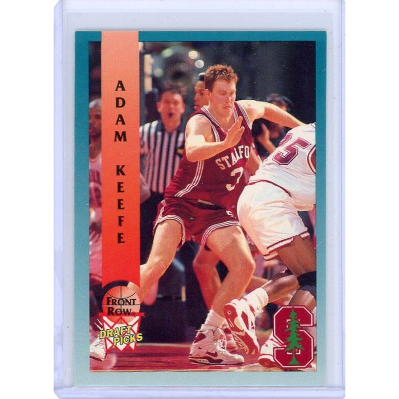 1992 Atlanta Hawks Adam Keefe Front Row Draft Picks #36