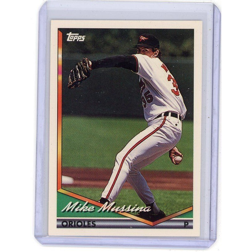 1994 Baltimore Orioles Mike Mussina Topps #598