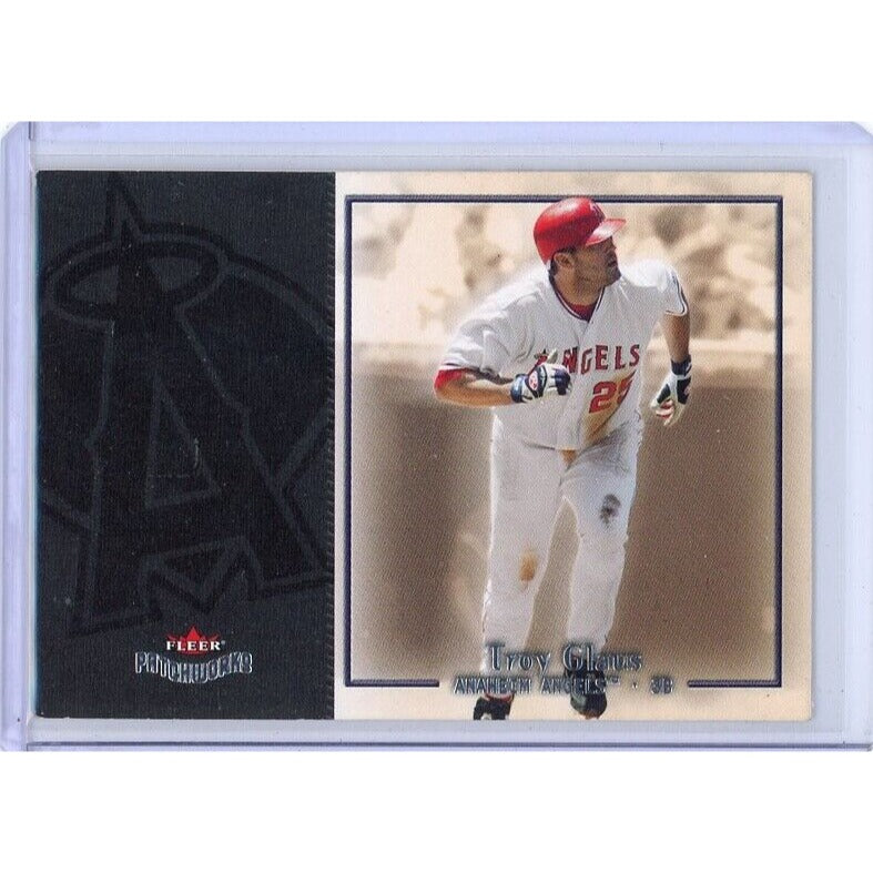 2004 Anaheim Angels Troy Glaus Fleer Patchworks #58