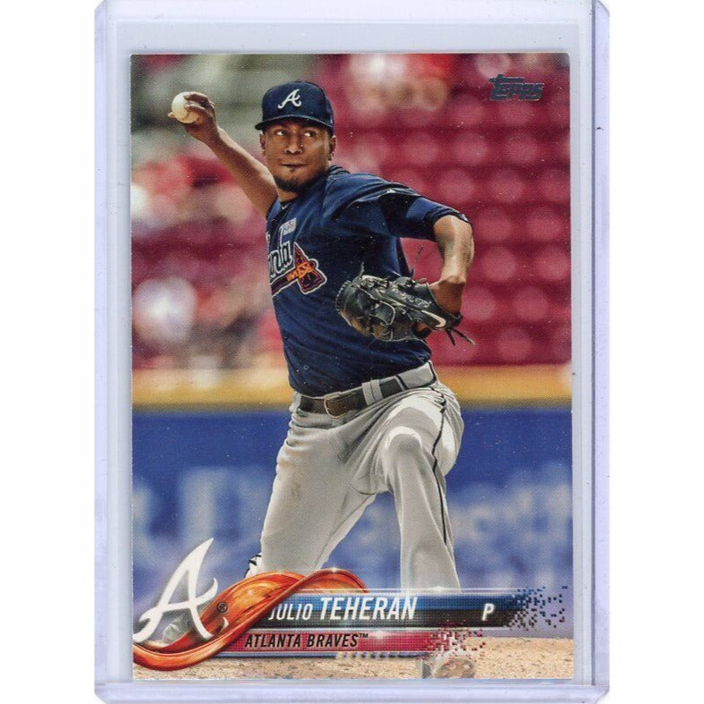 2018 Atlanta Braves Julio Teheran Topps #387